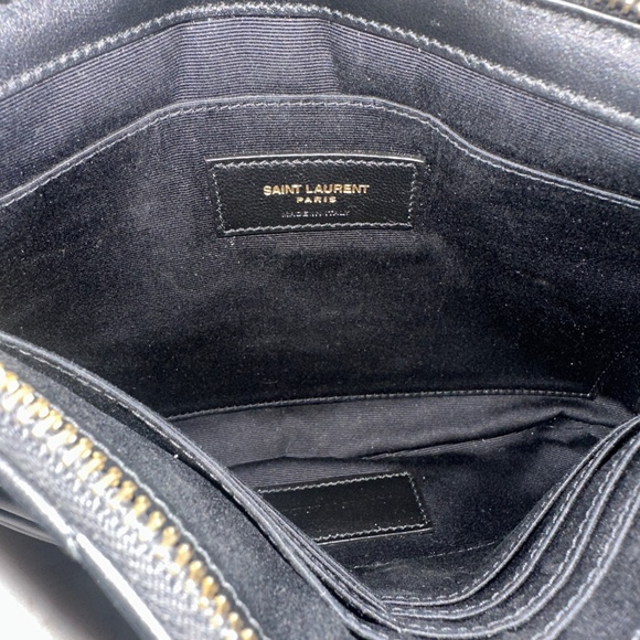 YSL Monogram Small Pouch in Smooth Leather - Picture 4 of 4